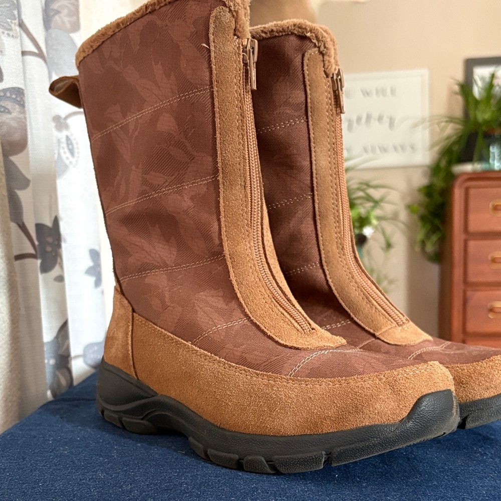 Lands' End Brown Winter Boots